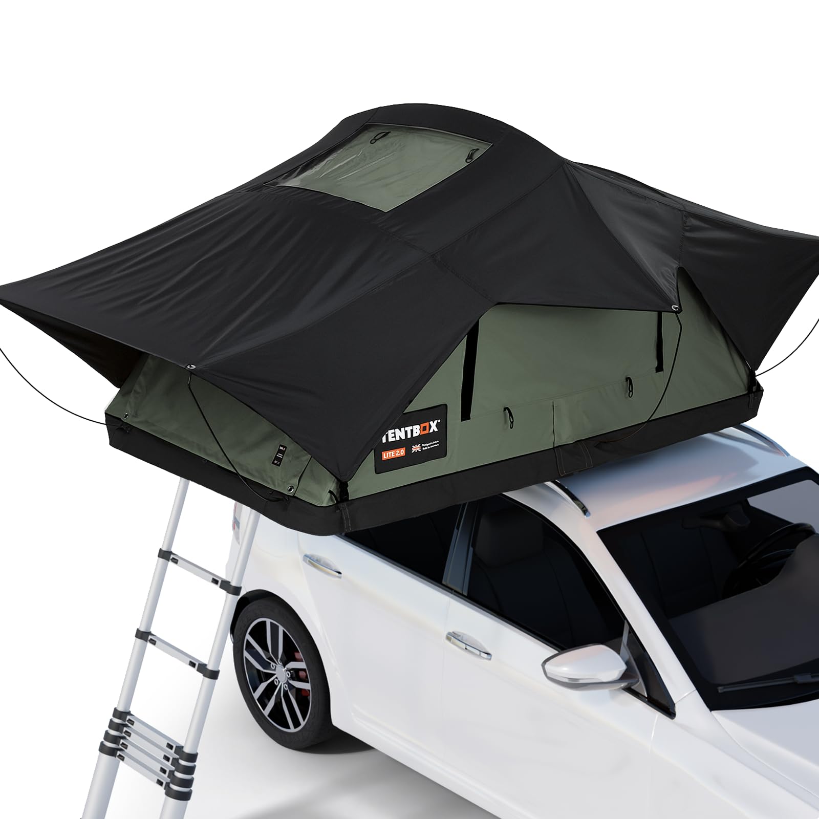 TentBox Lite 2.0 (Forest) - Car Roof Top Tent - TentBox Car Roof